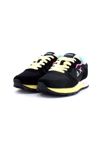 SUN68 Ally Color Explosion Sneaker Donna Nero Z33204 - Sandrini Calzature e Abbigliamento