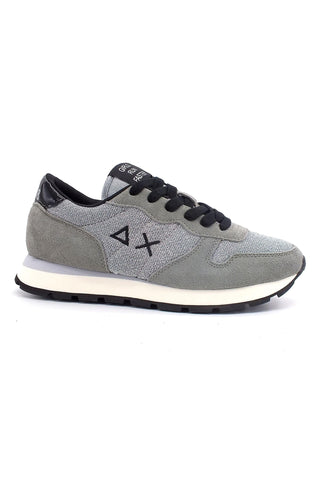 SUN68 Ally Glitter Sneaker Donna Grigio Medio Z42203 - Sandrini Calzature e Abbigliamento