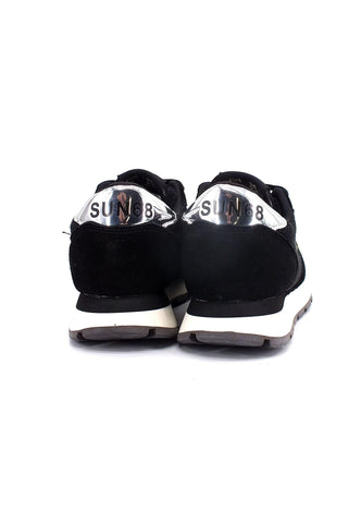 SUN68 Ally Glitter Sneaker Donna Nero Z42203 - Sandrini Calzature e Abbigliamento