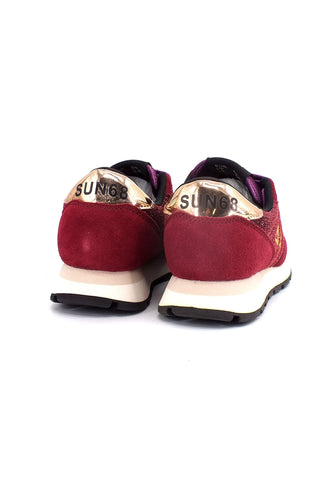 SUN68 Ally Glitter Sneaker Donna Prugna Z42203 - Sandrini Calzature e Abbigliamento