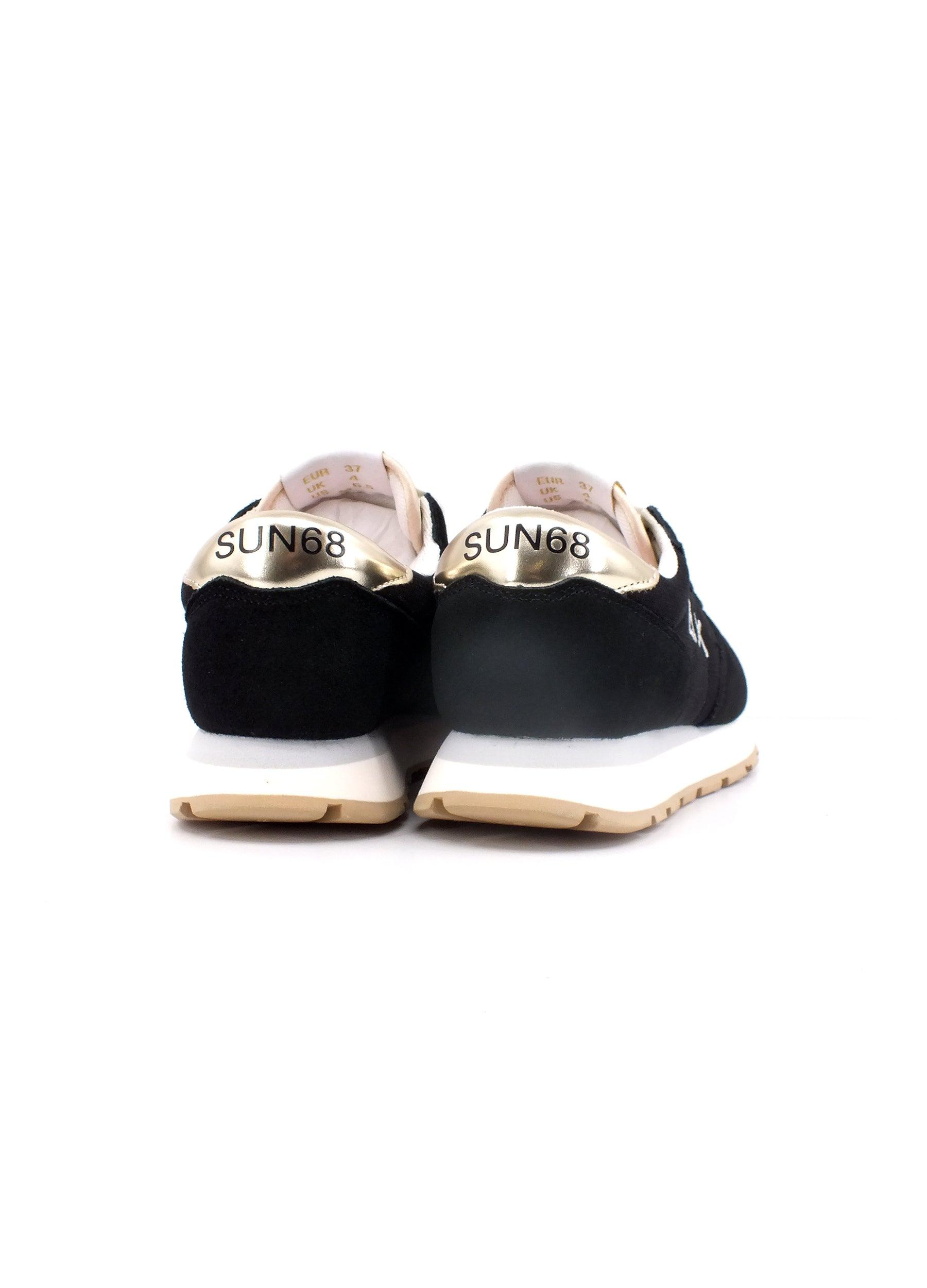 SUN68 Ally Glitter Textile Sneaker Donna Nero Z33203 - Sandrini Calzature e Abbigliamento