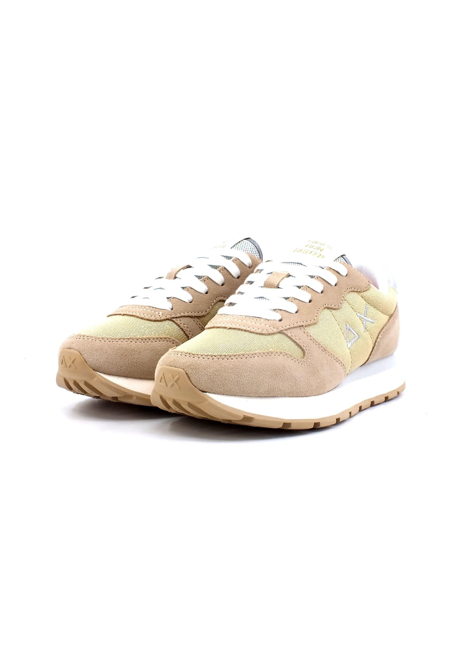 SUN68 Ally Glitter Textile Sneaker Donna Oro Z33203 - Sandrini Calzature e Abbigliamento