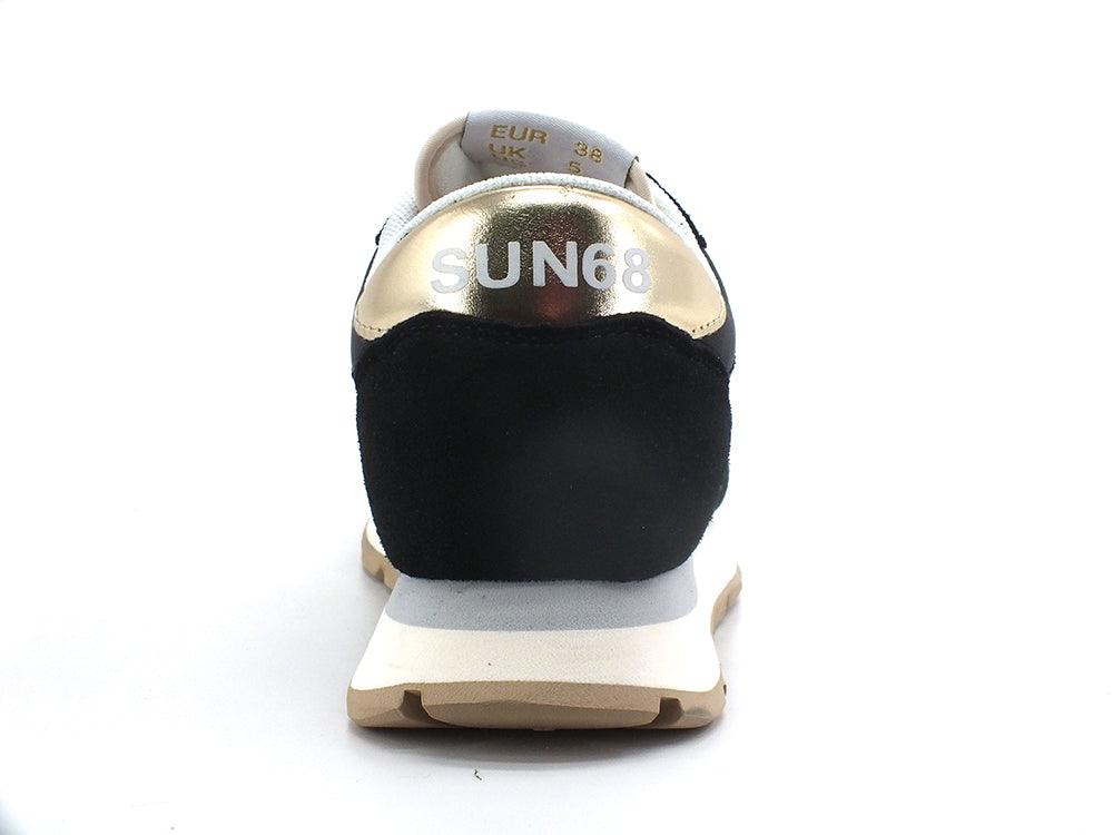 SUN68 Ally Gold Running Sneaker Nero Z32202 - Sandrini Calzature e Abbigliamento