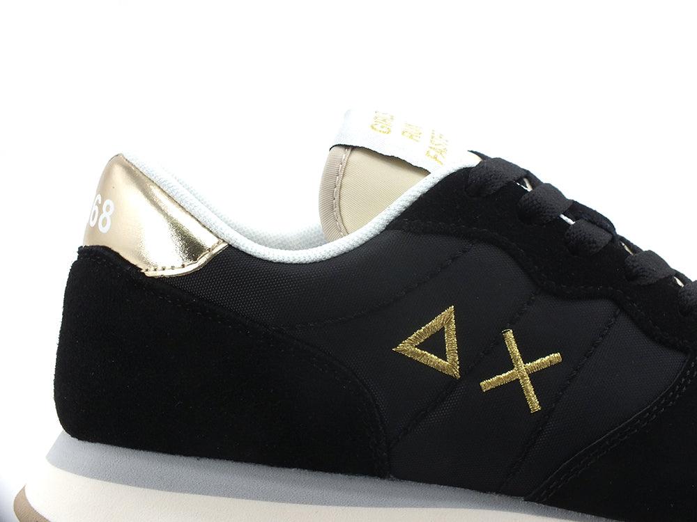 SUN68 Ally Gold Running Sneaker Nero Z32202 - Sandrini Calzature e Abbigliamento