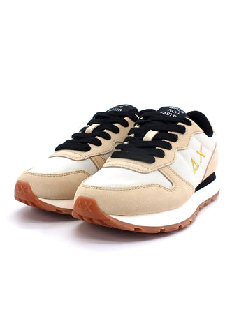 SUN68 Ally Gold Sneaker Donna Beige Bianco Panna Z42202 - Sandrini Calzature e Abbigliamento