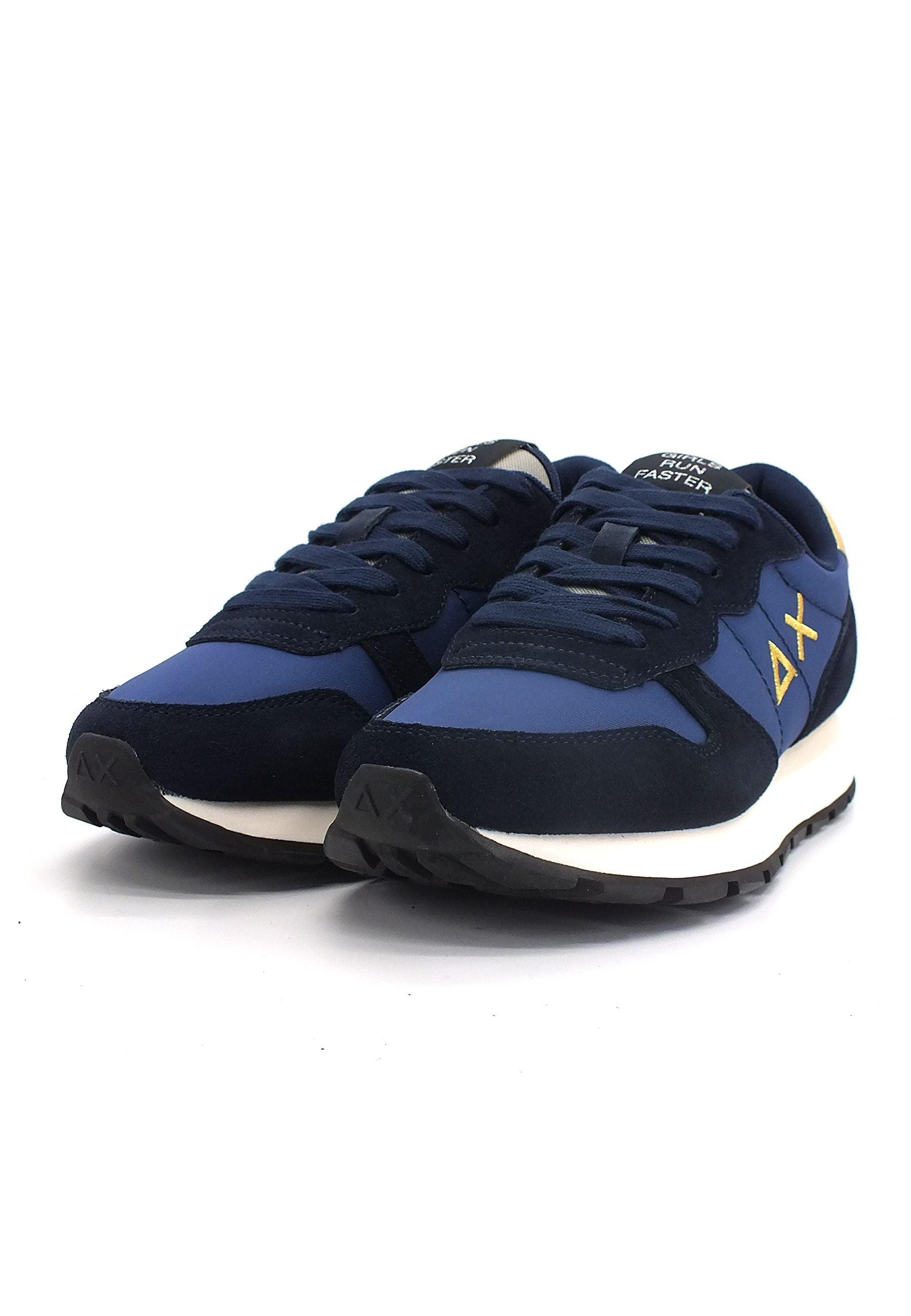 SUN68 Ally Gold Sneaker Donna Navy Blue Z42202 - Sandrini Calzature e Abbigliamento