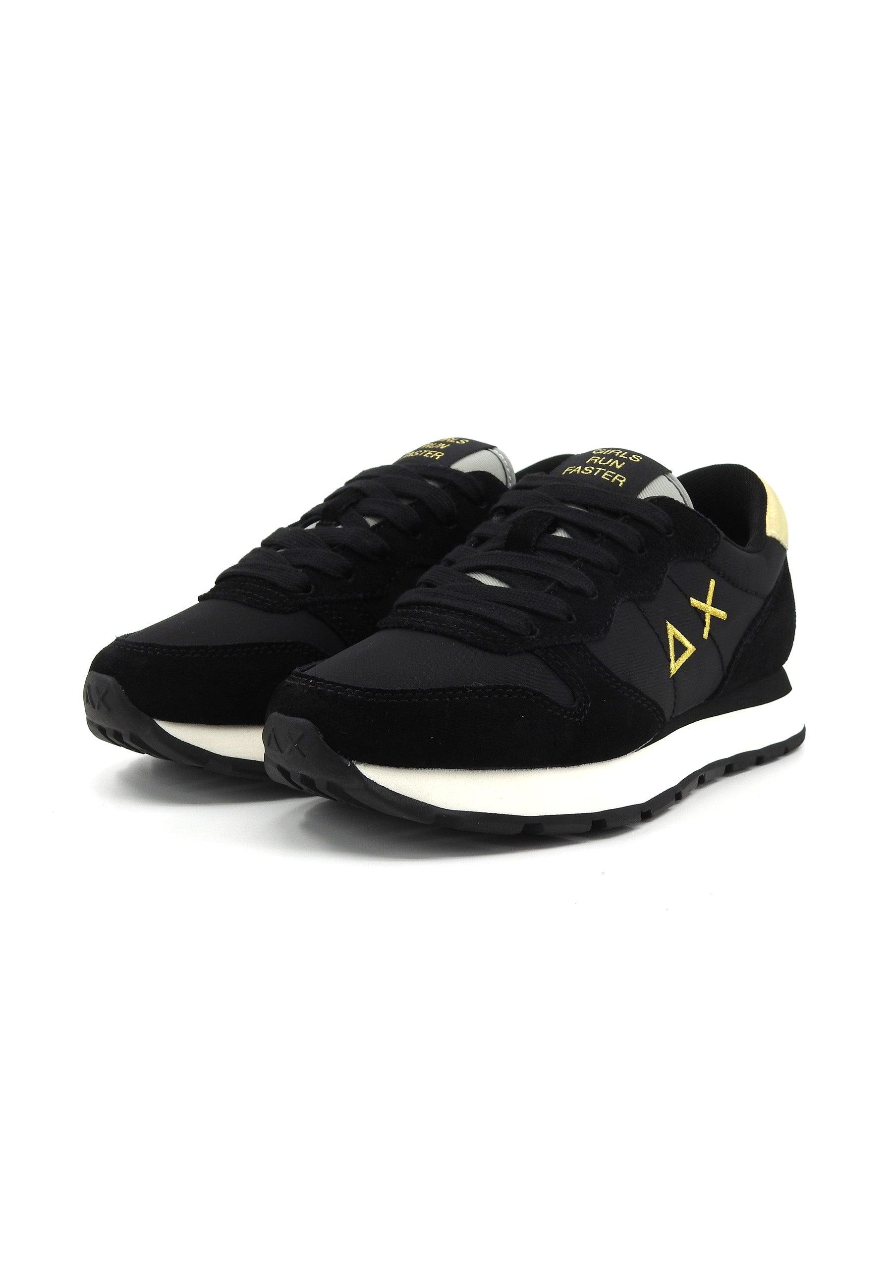 SUN68 Ally Gold Sneaker Donna Nero Z43202 - Sandrini Calzature e Abbigliamento
