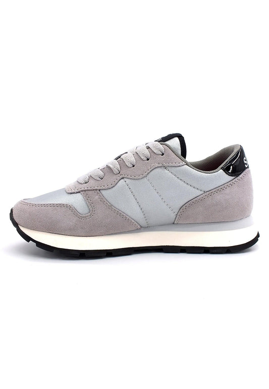 SUN68 Ally Nylon Solid Sneaker Donna Argento Z42201 - Sandrini Calzature e Abbigliamento