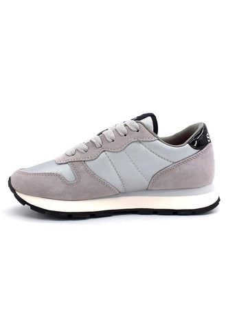 SUN68 Ally Nylon Solid Sneaker Donna Argento Z42201 - Sandrini Calzature e Abbigliamento