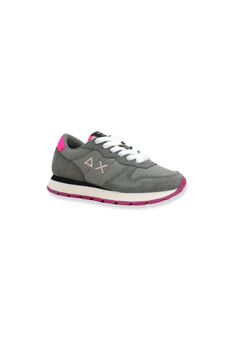 SUN68 Ally Nylon Solid Sneaker Donna Grigio Medio Z42201 - Sandrini Calzature e Abbigliamento