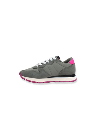 SUN68 Ally Nylon Solid Sneaker Donna Grigio Medio Z42201 - Sandrini Calzature e Abbigliamento