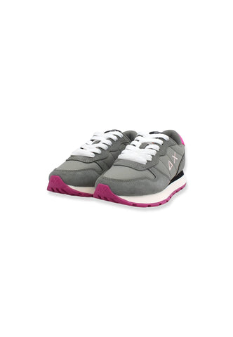 SUN68 Ally Nylon Solid Sneaker Donna Grigio Medio Z42201 - Sandrini Calzature e Abbigliamento