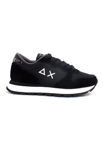SUN68 Ally Nylon Solid Sneaker Donna Nero Z42201 - Sandrini Calzature e Abbigliamento