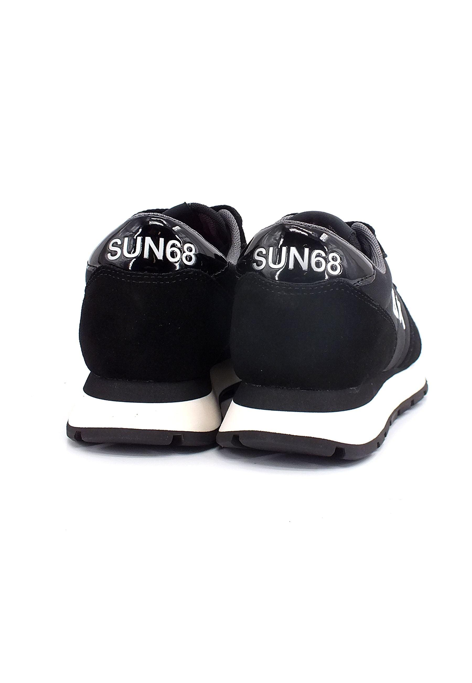 SUN68 Ally Nylon Solid Sneaker Donna Nero Z42201 - Sandrini Calzature e Abbigliamento