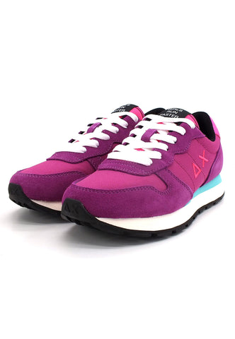 SUN68 Ally Nylon Solid Sneaker Donna Rosa Fuxia Scuro Z42201 - Sandrini Calzature e Abbigliamento