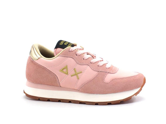 SUN68 Ally Satin Sneaker Running Rosa Z41202 - Sandrini Calzature e Abbigliamento