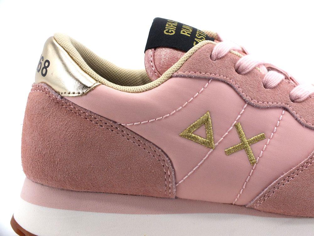 SUN68 Ally Satin Sneaker Running Rosa Z41202 - Sandrini Calzature e Abbigliamento