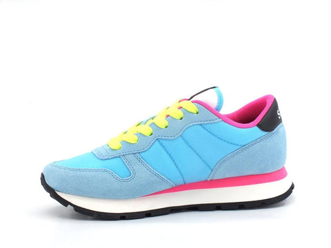 SUN68 Ally Solid Nylon Sneaker Azzurro Z32201 - Sandrini Calzature e Abbigliamento