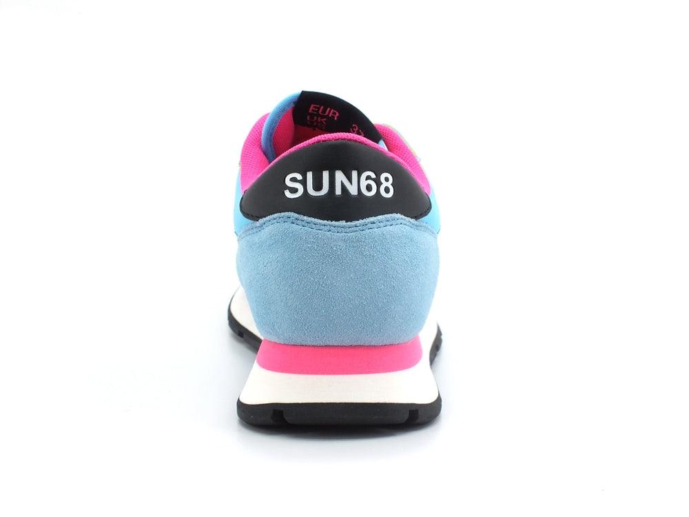 SUN68 Ally Solid Nylon Sneaker Azzurro Z32201 - Sandrini Calzature e Abbigliamento