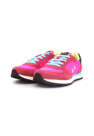 SUN68 Ally Solid Nylon Sneaker Bambino Fuxia Fluo Z33401T - Sandrini Calzature e Abbigliamento