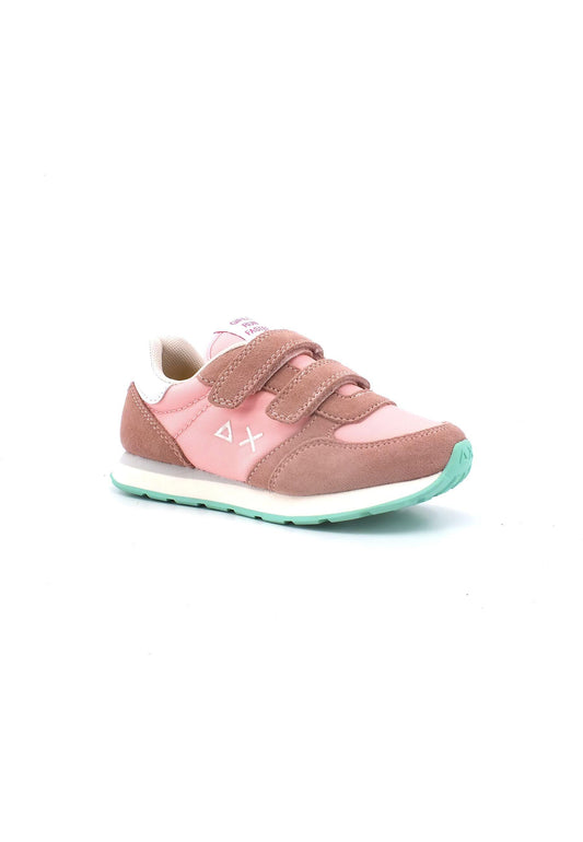 SUN68 Ally Solid Nylon Sneaker Bambino Rosa Z33401B - Sandrini Calzature e Abbigliamento