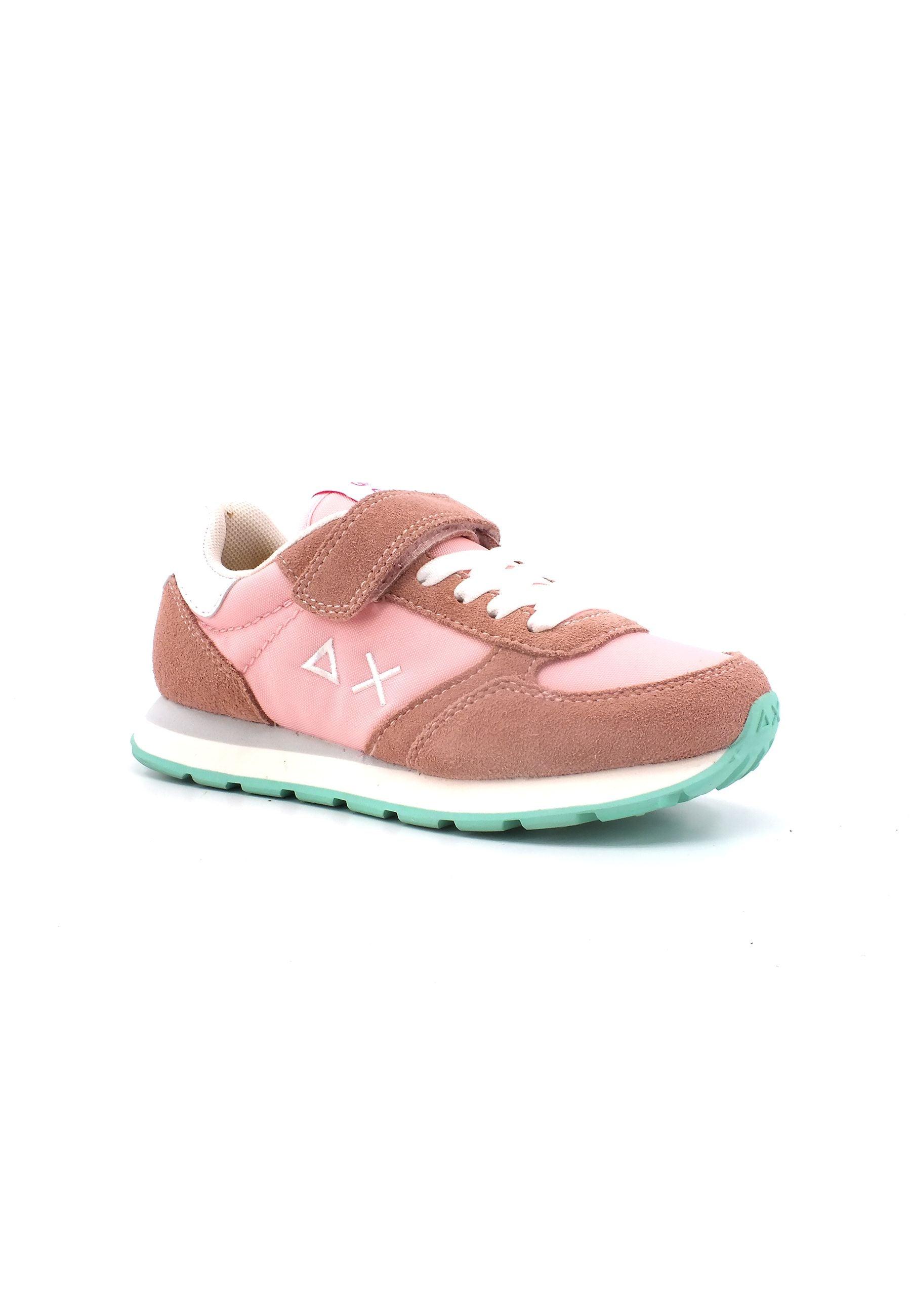 SUN68 Ally Solid Nylon Sneaker Bambino Rosa Z33401K - Sandrini Calzature e Abbigliamento