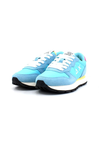 SUN68 Ally Solid Nylon Sneaker Donna Azzurro Z33201 - Sandrini Calzature e Abbigliamento