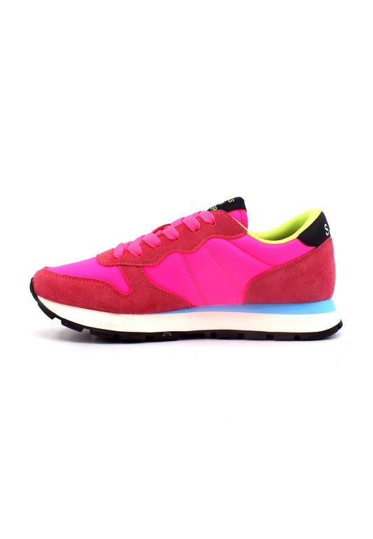 SUN68 Ally Solid Nylon Sneaker Donna Fuxia Fluo Z33201 - Sandrini Calzature e Abbigliamento