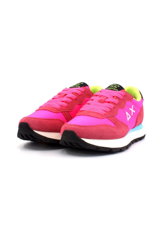 SUN68 Ally Solid Nylon Sneaker Donna Fuxia Fluo Z33201 - Sandrini Calzature e Abbigliamento
