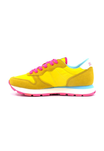 SUN68 Ally Solid Nylon Sneaker Donna Giallo Z33201 - Sandrini Calzature e Abbigliamento