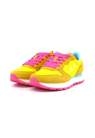 SUN68 Ally Solid Nylon Sneaker Donna Giallo Z33201 - Sandrini Calzature e Abbigliamento