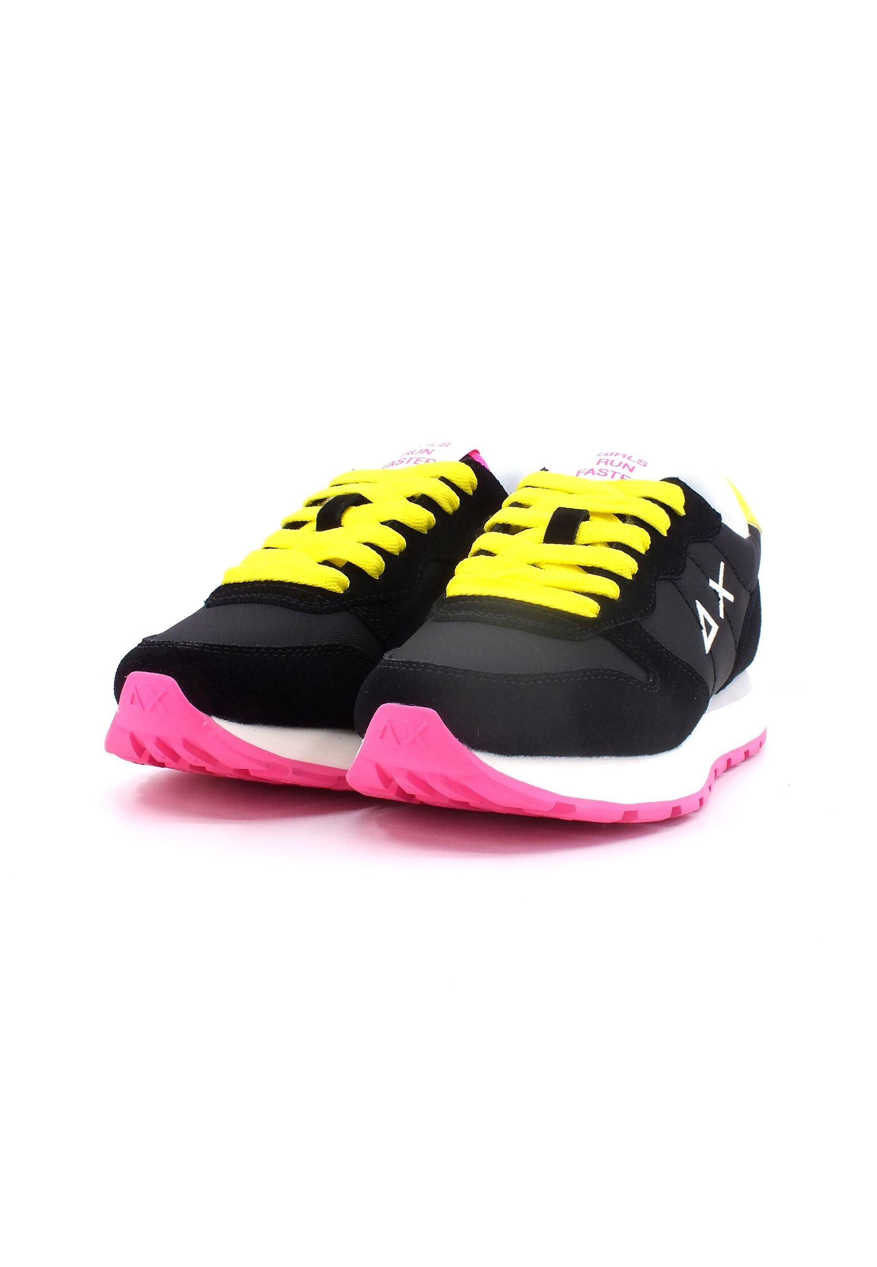 SUN68 Ally Solid Nylon Sneaker Donna Nero Z33201 - Sandrini Calzature e Abbigliamento