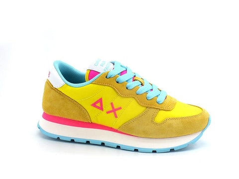 SUN68 Ally Solid Nylon Sneaker Giallo Z32201 - Sandrini Calzature e Abbigliamento