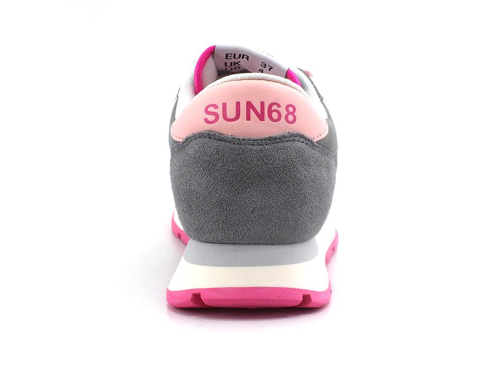 SUN68 Ally Solid Nylon Sneaker Grigio Medio Z32201 - Sandrini Calzature e Abbigliamento