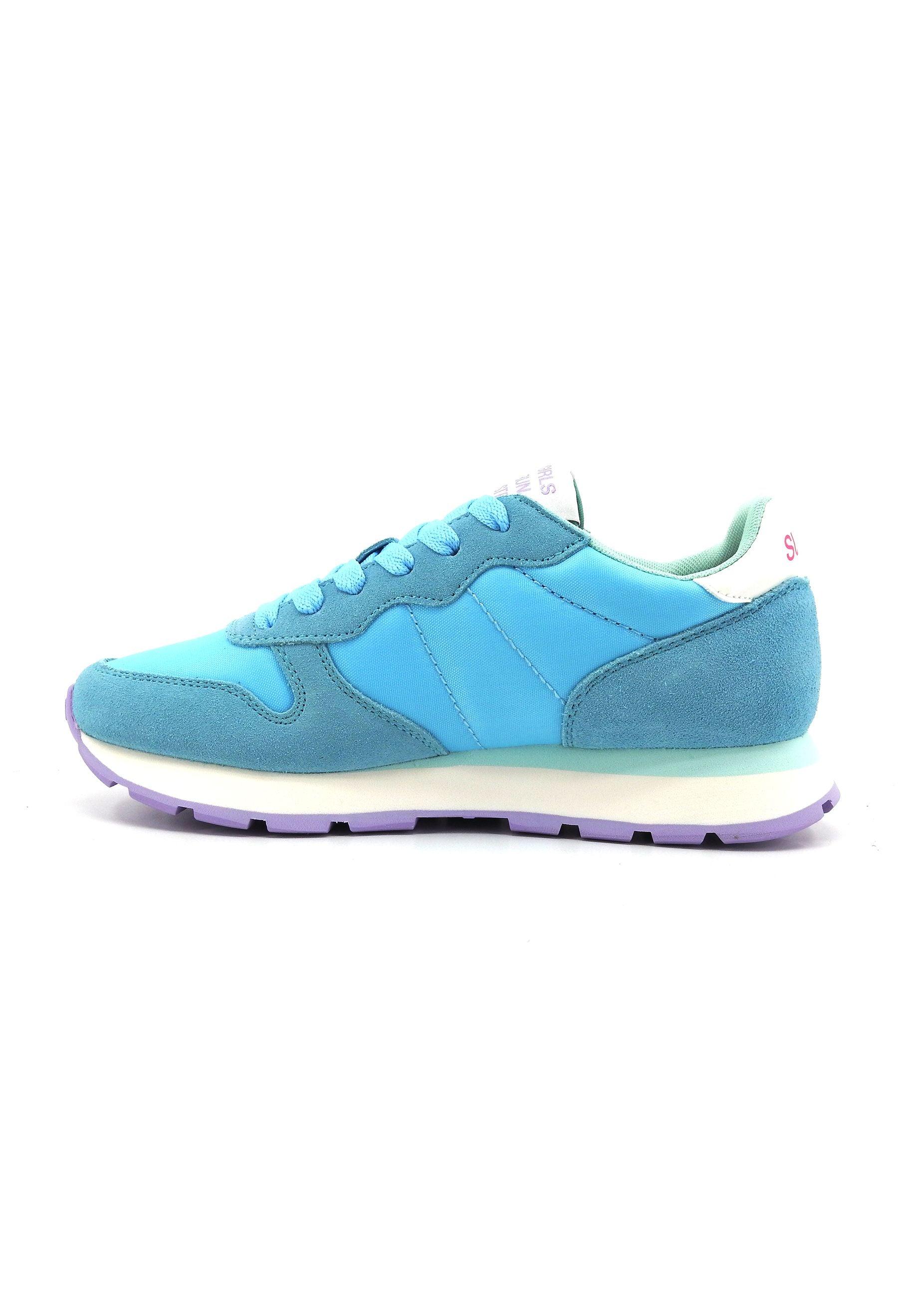 SUN68 Ally Solid Sneaker Donna Azzurro Z34201 - Sandrini Calzature e Abbigliamento