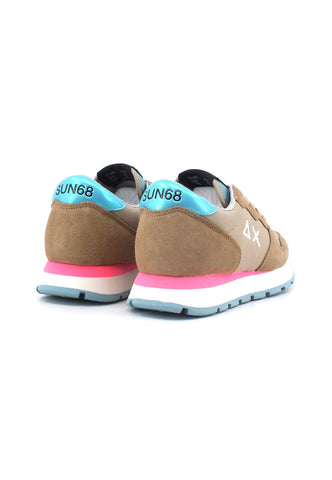 SUN68 Ally Solid Sneaker Donna Beige Scuro Z43201 - Sandrini Calzature e Abbigliamento