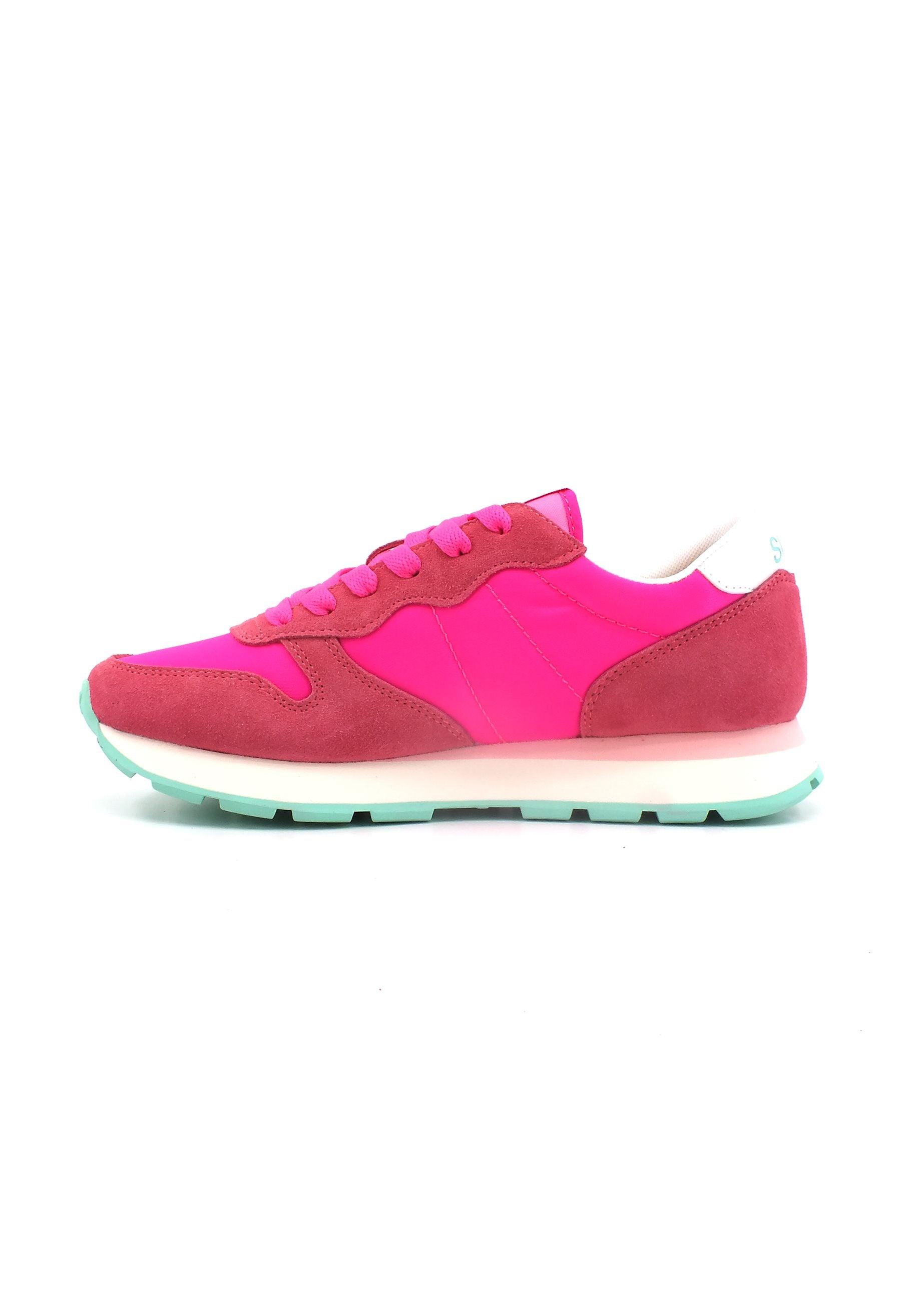 SUN68 Ally Solid Sneaker Donna Fuxia Z33201 - Sandrini Calzature e Abbigliamento