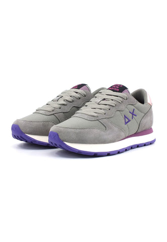 SUN68 Ally Solid Sneaker Donna Grigio Medio Z43201 - Sandrini Calzature e Abbigliamento