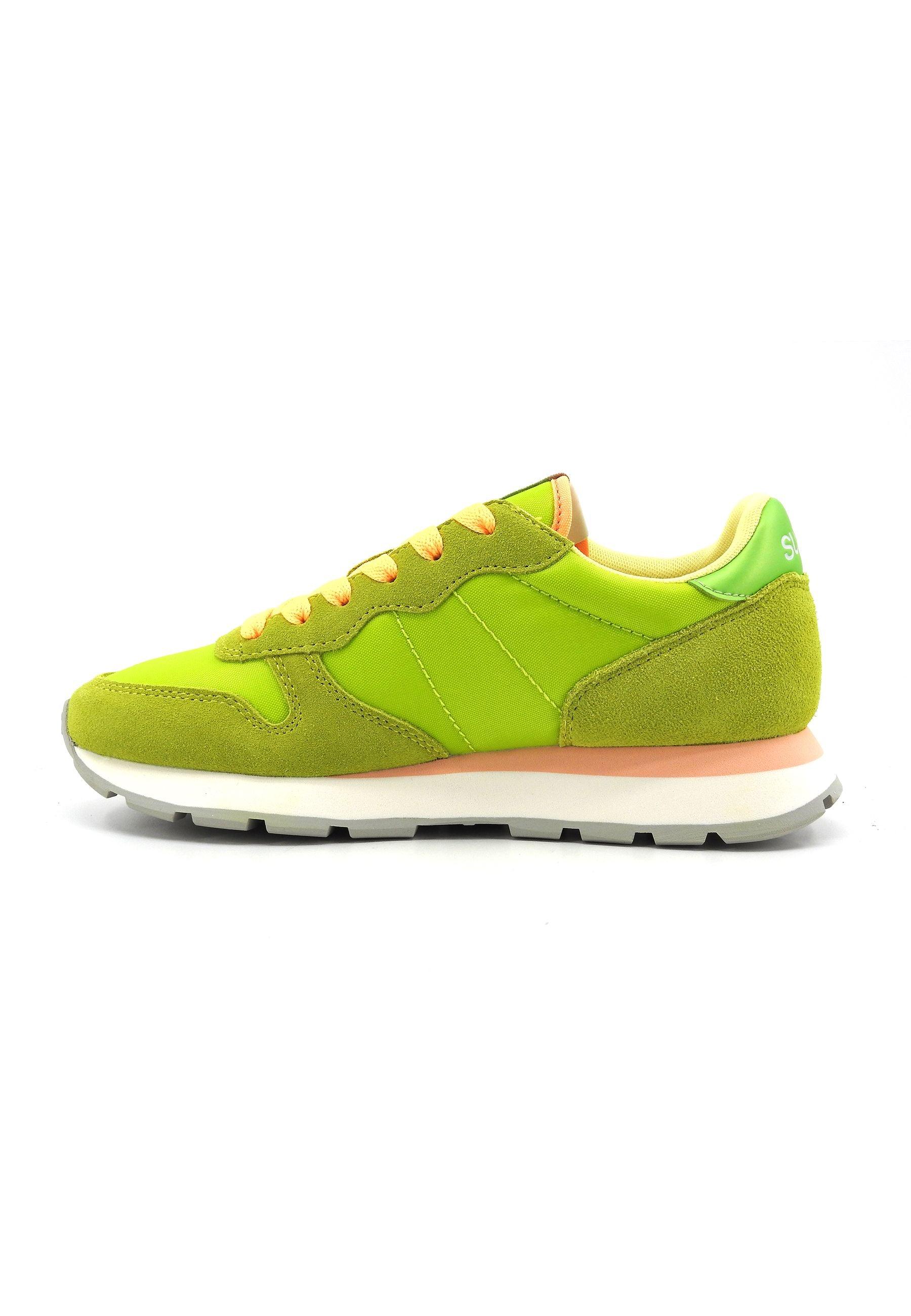 SUN68 Ally Solid Sneaker Donna Lime Z34201 - Sandrini Calzature e Abbigliamento