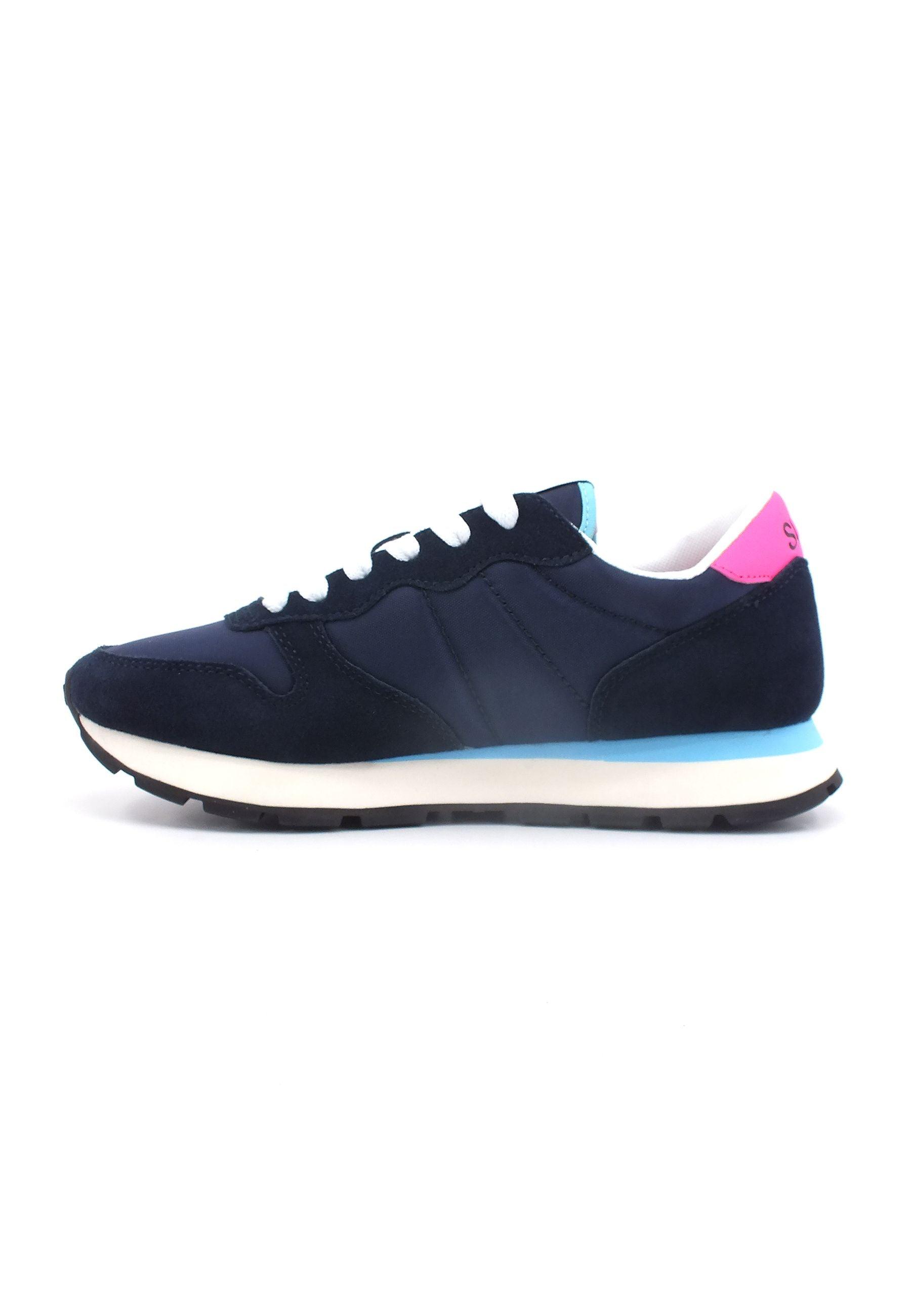 SUN68 Ally Solid Sneaker Donna Navy Blue Z33201 - Sandrini Calzature e Abbigliamento