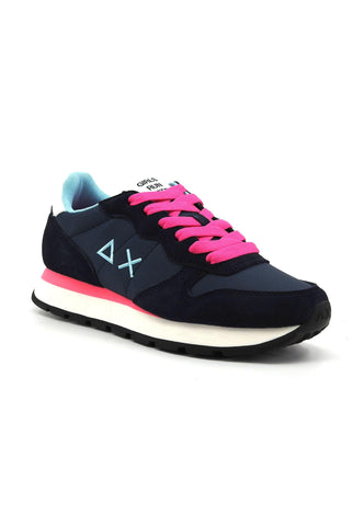 SUN68 Ally Solid Sneaker Donna Navy Blue Z34201 - Sandrini Calzature e Abbigliamento