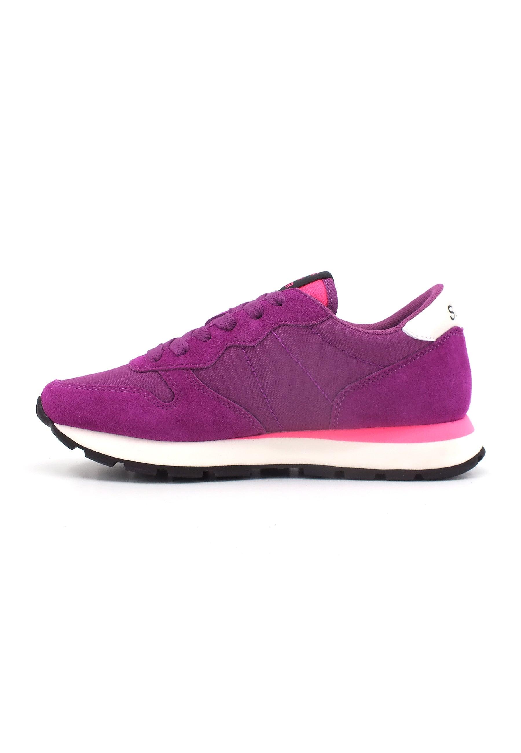 SUN68 Ally Solid Sneaker Donna Prugna Viola Z43201 - Sandrini Calzature e Abbigliamento