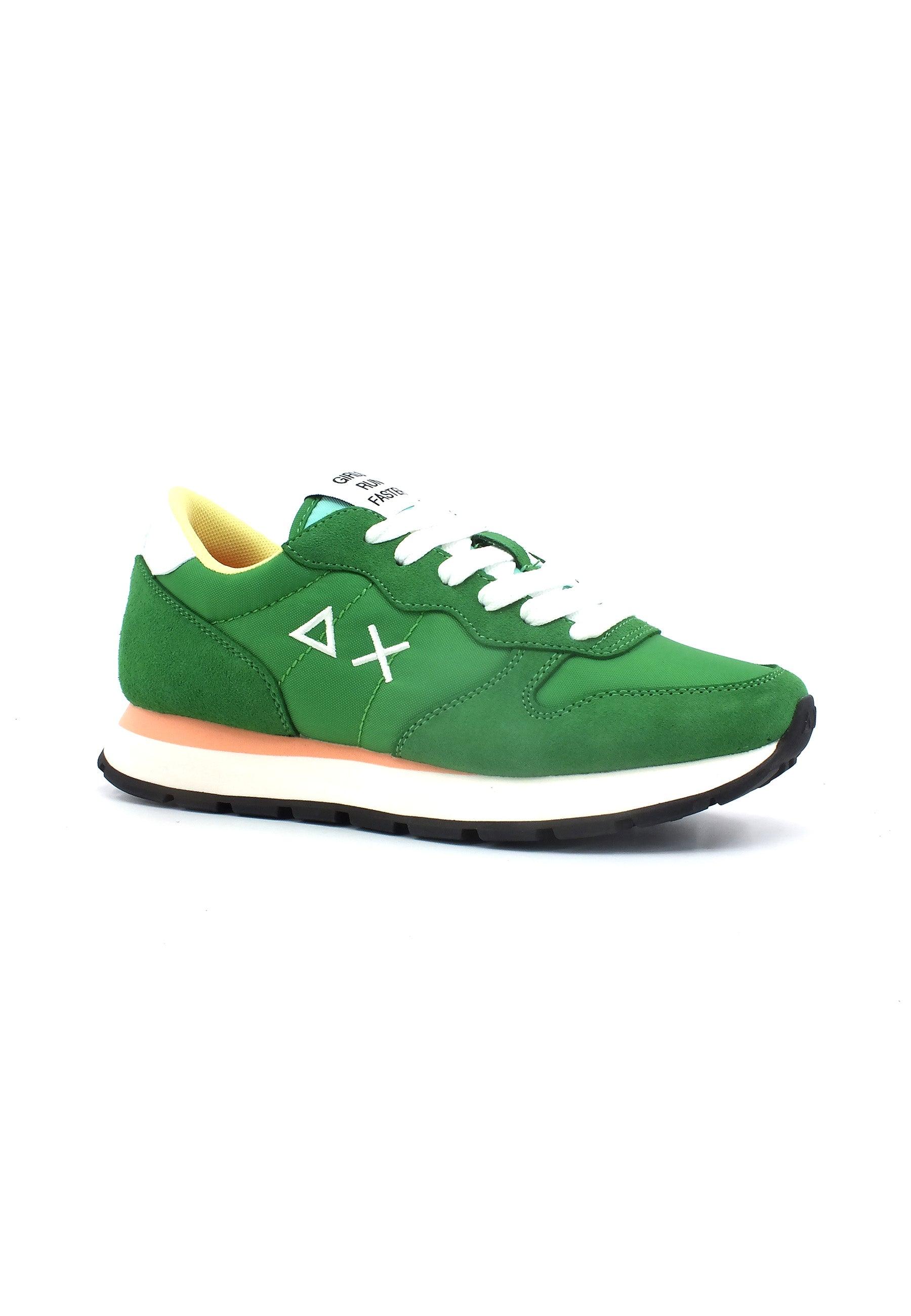 SUN68 Ally Solid Sneaker Donna Verde Prato Z33201 - Sandrini Calzature e Abbigliamento