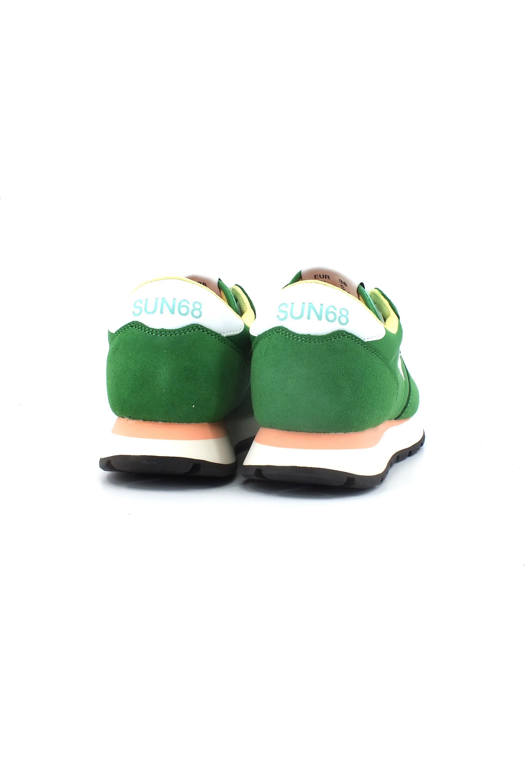 SUN68 Ally Solid Sneaker Donna Verde Prato Z33201 - Sandrini Calzature e Abbigliamento