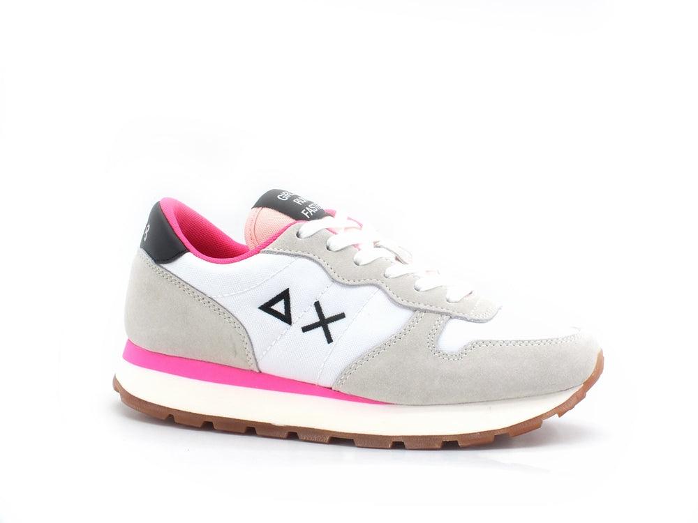 SUN68 Ally Solid Sneaker Running Bianco Z41201 - Sandrini Calzature e Abbigliamento