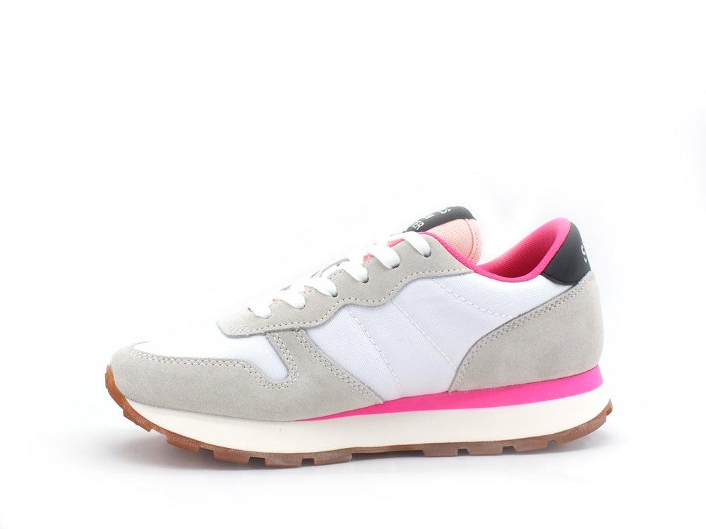 SUN68 Ally Solid Sneaker Running Bianco Z41201 - Sandrini Calzature e Abbigliamento