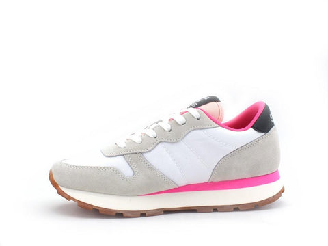 SUN68 Ally Solid Sneaker Running Bianco Z41201 - Sandrini Calzature e Abbigliamento