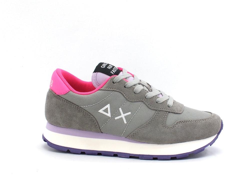 SUN68 Ally Solid Sneaker Running Grigio Medio Z41201 - Sandrini Calzature e Abbigliamento