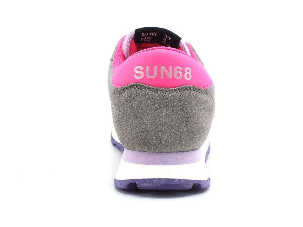 SUN68 Ally Solid Sneaker Running Grigio Medio Z41201 - Sandrini Calzature e Abbigliamento