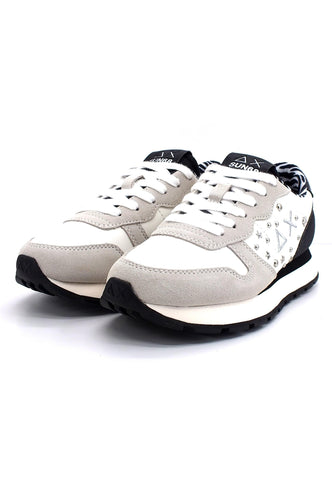 SUN68 Ally Studs Sneaker Donna Bianco Z42206 - Sandrini Calzature e Abbigliamento